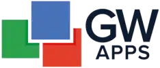 Logo GW Apps nero